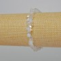 Armband Mondsteinchips, Durchmesser ca. 7×4 mm, Länge ca. 18 cm (Elastik)