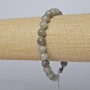 Armband Labradorit (glatte Kugel), Durchmesser ca. 8 mm +/-, Länge ca. 19 x 24 cm +/-, silberfarbener Verschluss