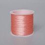 Elastisches Bastelband – Pfirsich, Bobine, Länge 30 m+