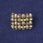Brosche Akzent dunkelgoldenes Metall 16×22 mm+