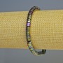 Mehrfarbiges Hämatit-Rondell-Armband