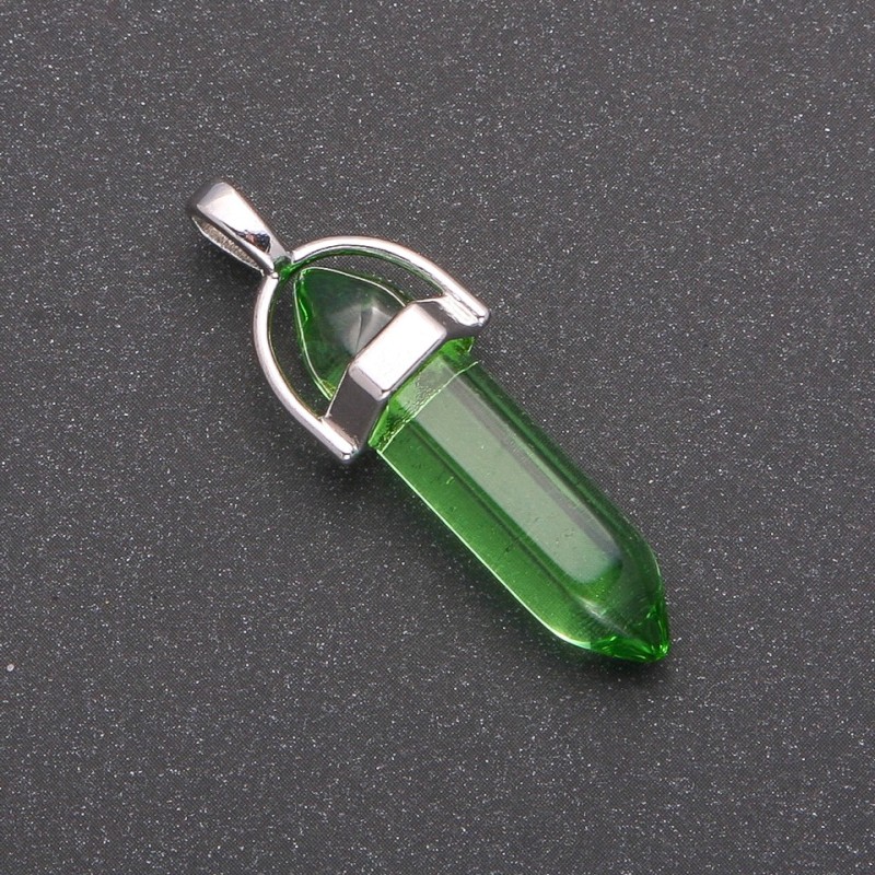Anhänger Grünes Sechseck 8×35×41 mm