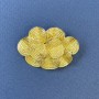 Brosche Akzent aus goldfarbenem Metall 26×34 mm+