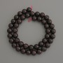 Granatperlen, glatte Kugeln 8,5 mm ± auf der Schnur, Länge ca. 40 cm