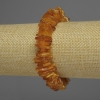 Bernsteinkörnchen-Armband, Durchmesser 14×2 mm ±, Länge 18 cm ± Stretcharmband
