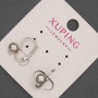 Ohrringe Xuping Rhodium 6×15 mm