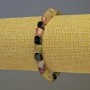 Turmalin facettiertes Armband 7×6 mm, Länge 18 cm, Stretcharmband