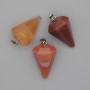 Anhänger «Pendel» aus Karneol 28×20×14 mm+