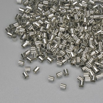 Crimp-Fixer zahipy, Durchmesser 2 mm, Metallfarbe Silber, Packung 5 g