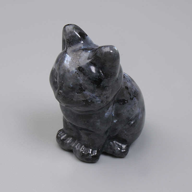 Souvenir-Statue Katze aus Larvikit 40×30×23 mm+