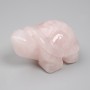 Souvenirfigur Schildkröte aus Rosenquarz 50×30×25 mm+
