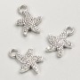 Anhänger Seestern, Durchmesser ca. 16×12 mm, Verpackung 19 Stück ±, 20 Gramm
