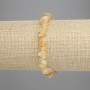 Armband Citrin-Krümel, Durchmesser 7-10×3-5 mm, Länge 18 cm, elastisch