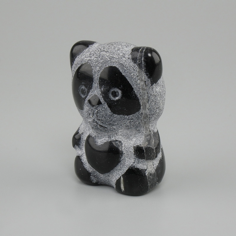 Panda-Souvenirfigur aus Agat 38×25×21 mm+