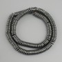 Hämatit-Rondellperlen, Durchmesser 8×2 mm, Länge 39 cm ±