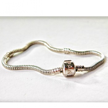 PANDORA-Armbandbasis 20 cm mit Clipverschluss und Logo