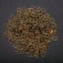 Bronzefarbene Verbindungsringe, Durchmesser 6,5 mm, Packung 30 g