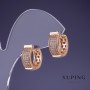 Ohrringe Xuping 7×15 mm, 18K-Vergoldung