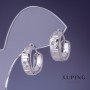 Xuping Ohrringe mit Rhodiumbeschichtung 6×15 mm