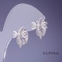 Xuping Ohrringe 13 × 16 mm Rhodiumbeschichtet