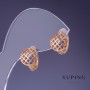 Xuping Ohrringe 10 mm '18K-Vergoldung'