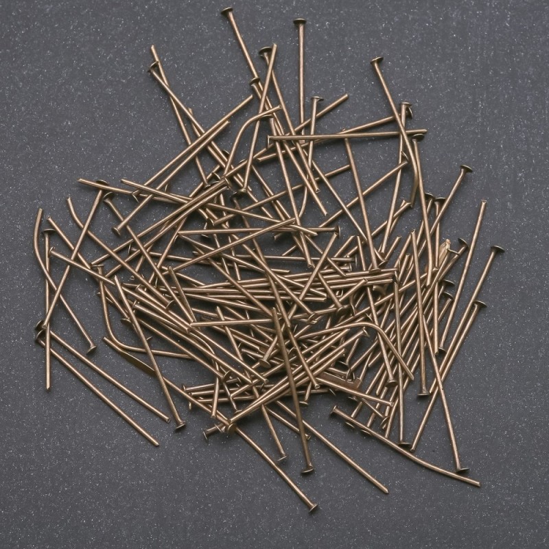 Kopfstift, Länge 26 mm, Bronze, 0,5 kg