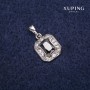 Anhänger Xuping Rhodium 11 × 14 × 20 mm