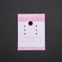 Rosa-Aufsteller für Ohrringe 5×3,7 cm, 100 Stück