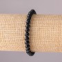 Armband aus künstlichem Achat, 6 mm, auf Elastikband