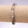 Armband aus natürlichem Labradorit, facettiert, Durchmesser 7×6 mm+
