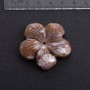 Fassung «Blume» aus Jaspis, Durchmesser 41 mm
