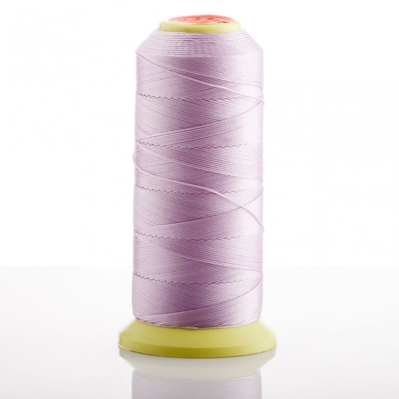 Garnspule, helles Flieder, Durchmesser 0,6 mm, Nylonfaden für Handarbeiten, 500 m