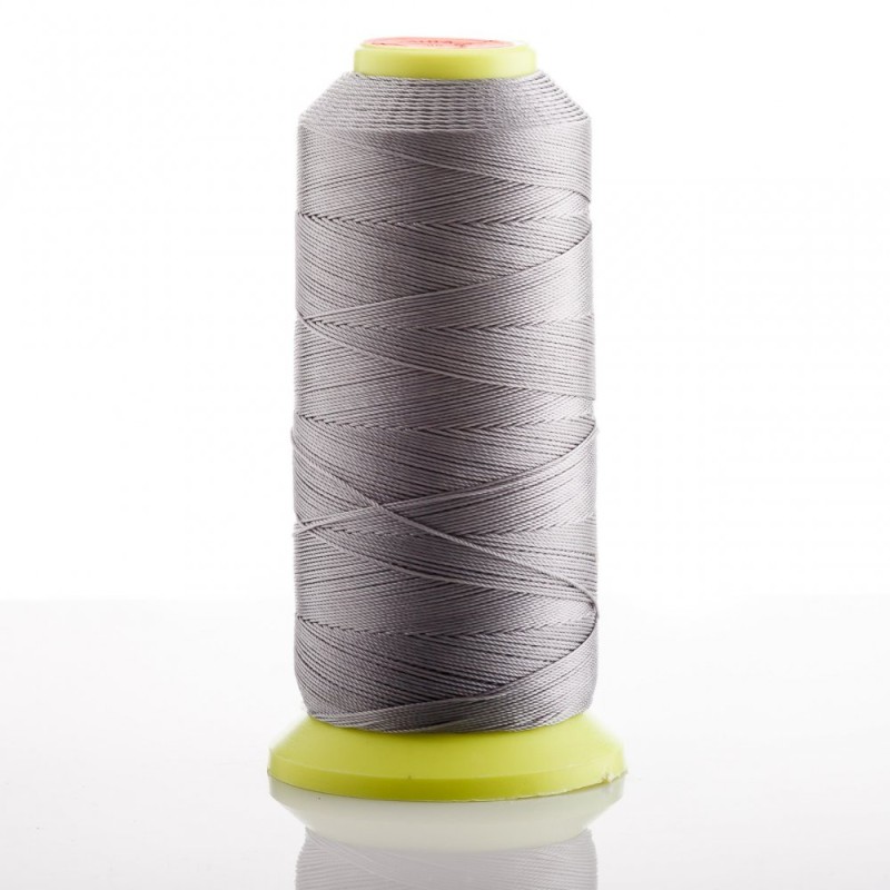 Nylonfaden-Spule, hellgrau, Durchmesser 0,9 mm, Kapron für Handarbeiten, 500 m