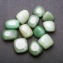 Nephrit getrommelte Steine 15×20 mm (+-) Verpackung 100 g