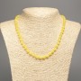 Kette Zitronengelb Citrin 50 cm